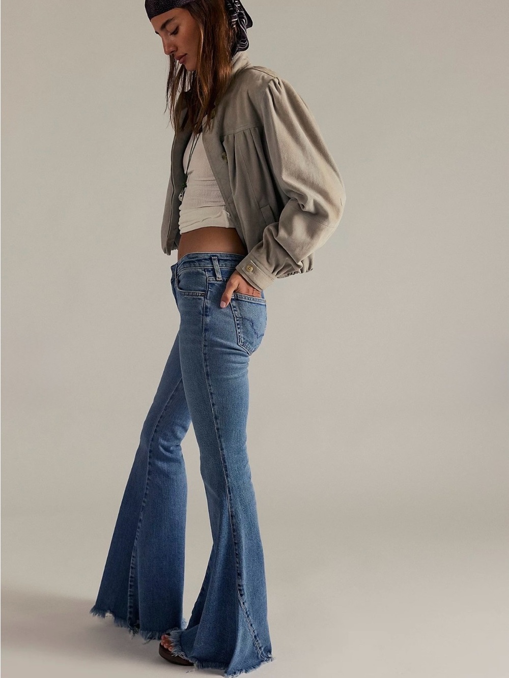 Free People We The Free Emre Low Rise Jeans - Size 29